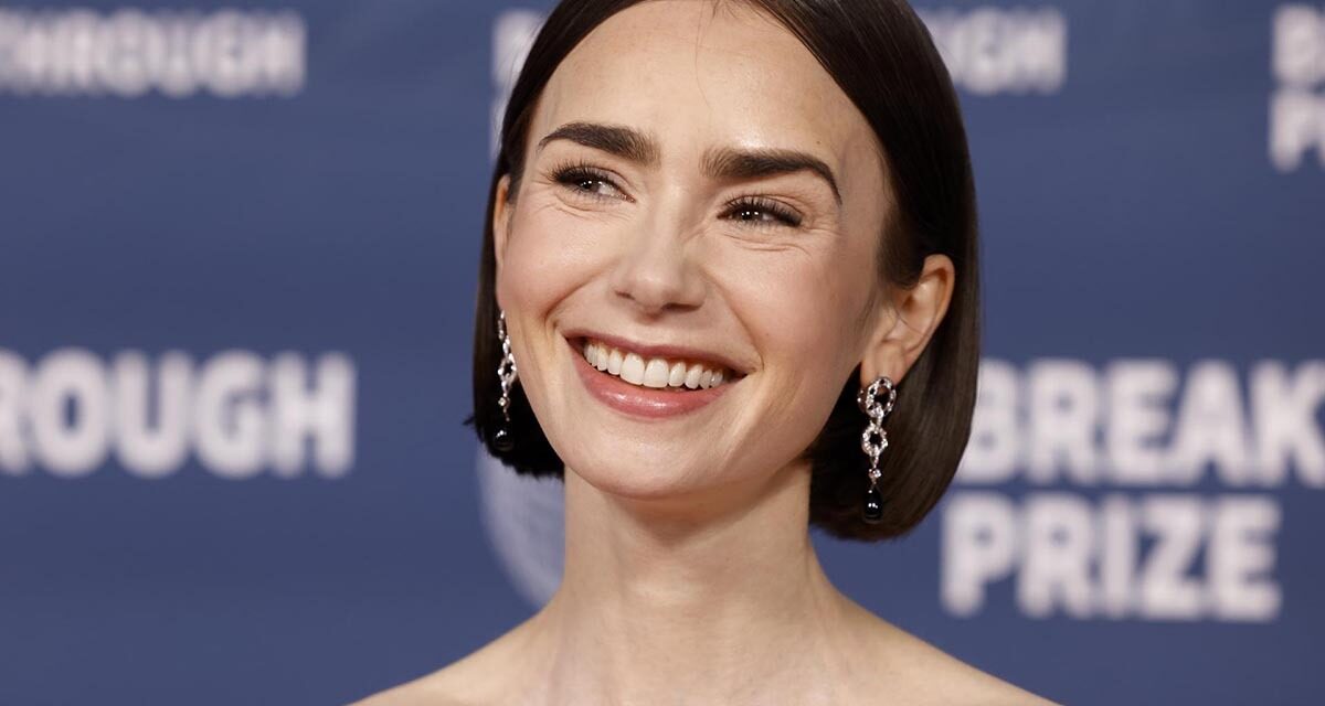 Lily Collins interpretará a Audrey Hepburn en la película sobre la realización de 'Desayuno con diamantes'