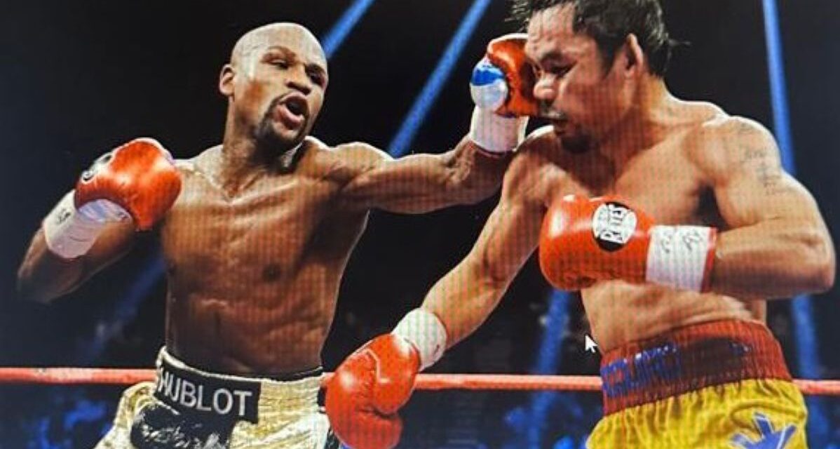 Mayweather y Pacquiao acuerdan revancha en septiembre