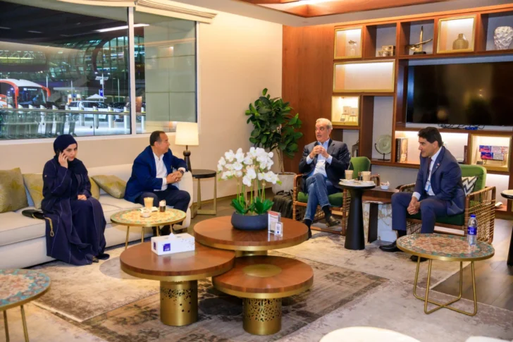 Presidente Abinader llega a Dubái para Cumbre Mundial de Gobiernos 2026