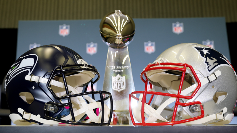 Seahawks y Patriots luchan por el Super Bowl