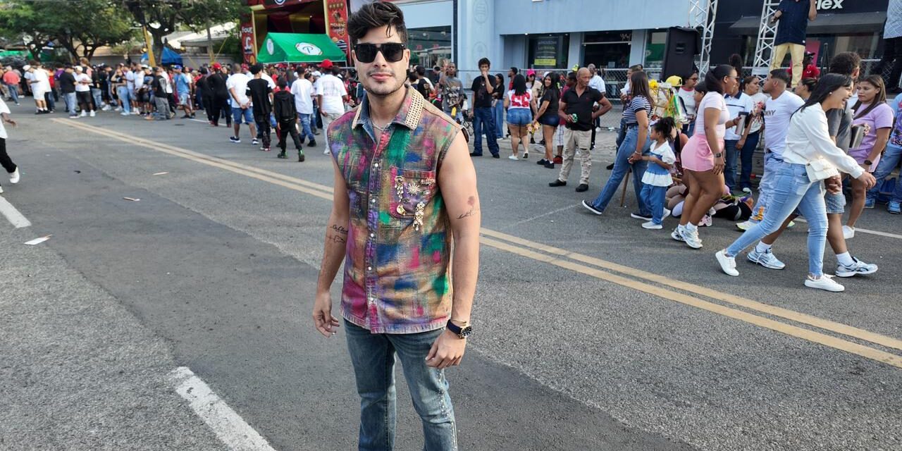 Bray Vargas emocionado de presentar el Carnaval Vegano