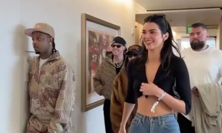 Kendall Jenner llega al Super Bowl donde actuará su exnovio