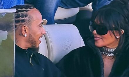 ¿Romance a la audiencia? Lewis Hamilton y Kim Kardashian juntos