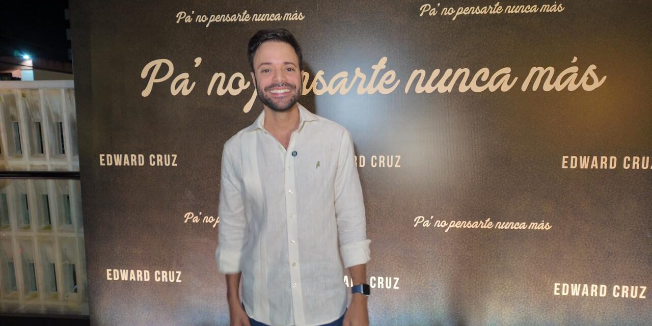 Edward Cruz indagación aportar al merengue con “Pa' no vivirte”