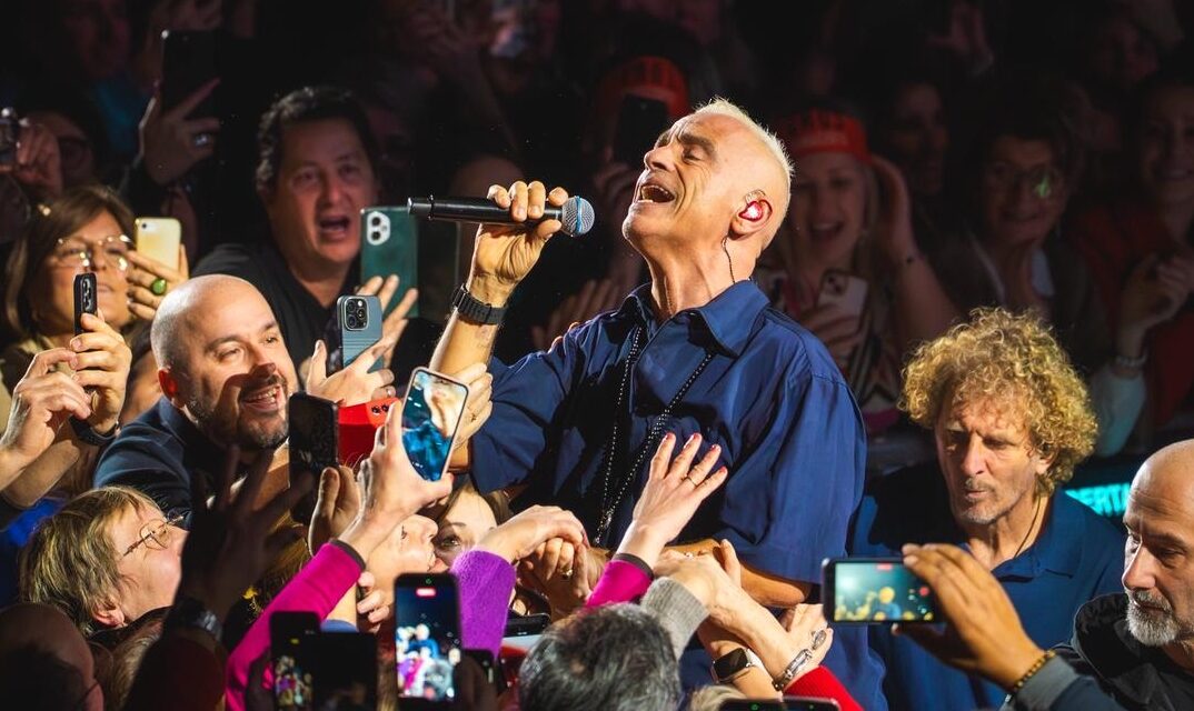 Eros Ramazzotti inicia sus giras en París