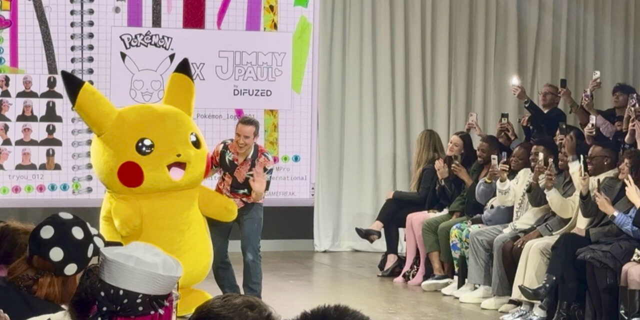 Los Pokémon invaden la pasarela de la Semana de la Moda de Londres