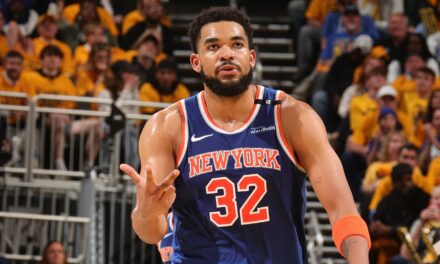 Towns lidera paliza de los Knicks sobre los 76ers con doble-doble incluido | De Postrero Minuto