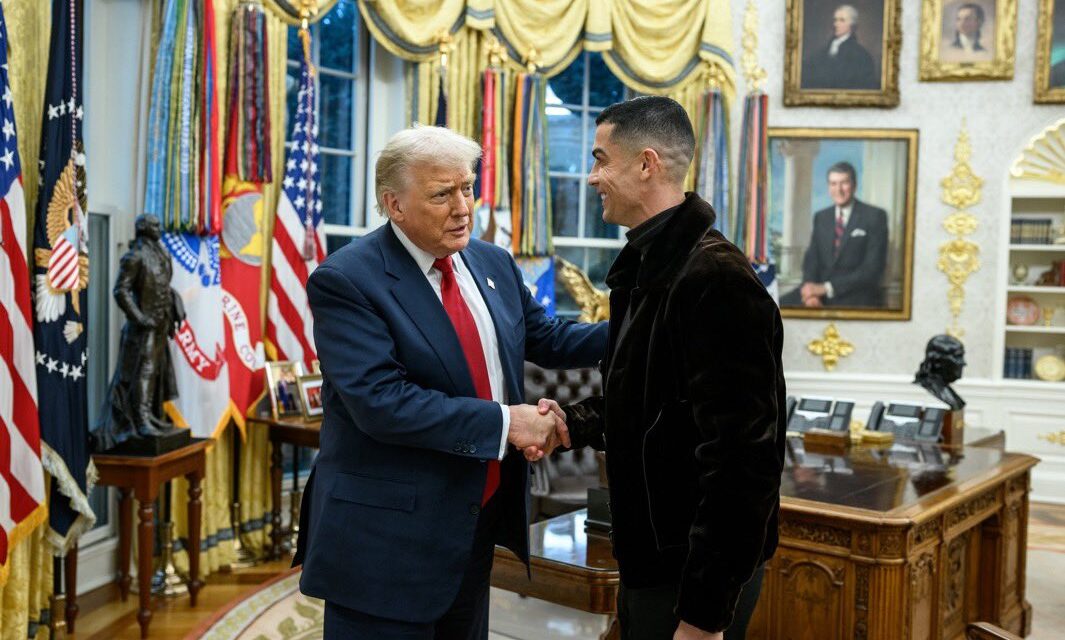 Video de Trump con Cristiano Ronaldo hecho con IA desata revuelo en redes