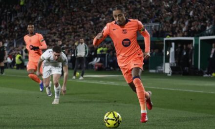 Raphinha estará una semana de disminución por una sobrecarga