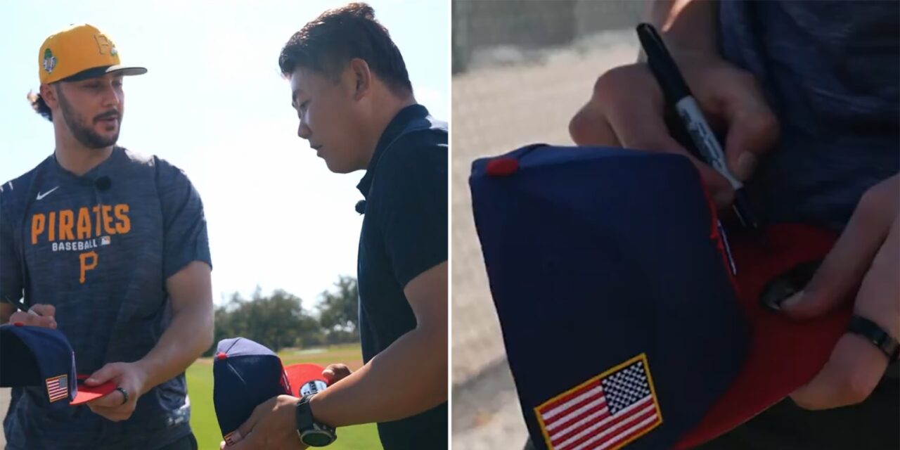 Paul Skenes entrega gorro firmada a cartel del Clásico Mundial | De Posterior Minuto
