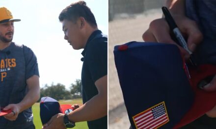 Paul Skenes entrega gorro firmada a cartel del Clásico Mundial | De Posterior Minuto