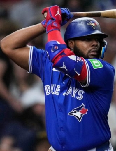 Vladimir Guerrero Jr. bandeja primer jonrón