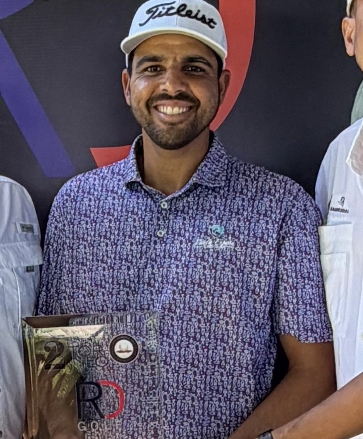 Rhadamés Peña triunfa en la segunda Parada torneo RD Golf Élite