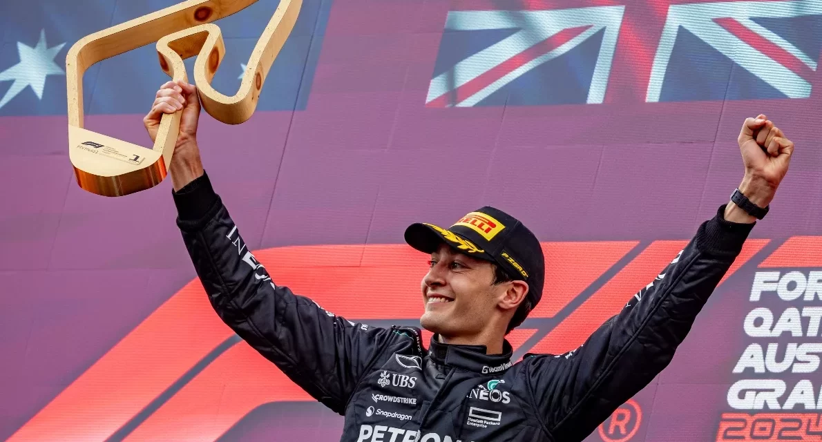 George Russell deseo el GP de Australia de F1