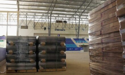 Pabellón Voleibol con nuevo dotación