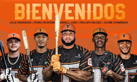 Toros firman a Phillips Valdez, Julián Fernández, Dawell Lugo, Pedro Severino y Julio E. Rodríguez