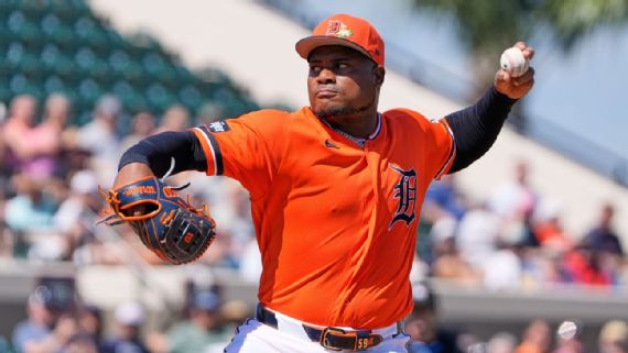 Framber Valdez alabarda tres innings sin carrera en presentación con los Tigers