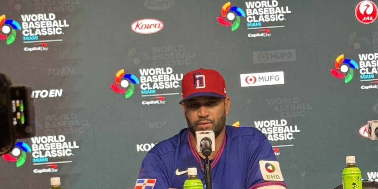 Pujols destaca recital del pitcheo y ataque tras trofeo dominicana sobre Israel | De Extremo Minuto