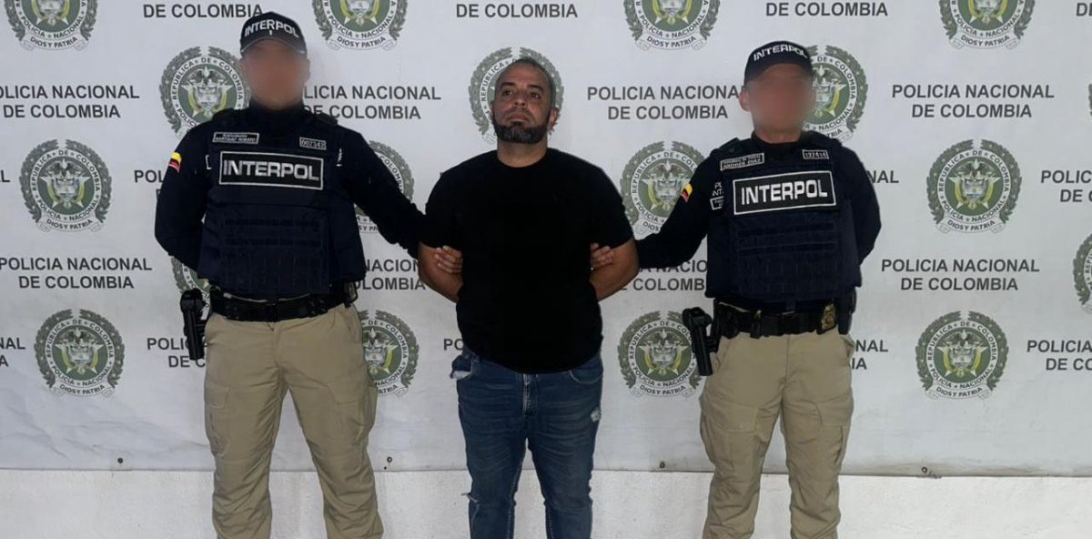 Interpol captura en Colombia al dominicano “Ángel Capucha”, supuesto líder de una red que opera en el Cibao
