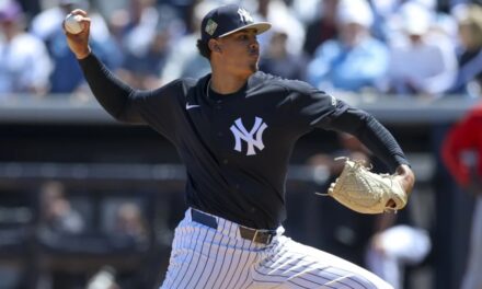Yankees deciden mandar a Carlos Lagrange a las menores, luego impresionar en Grandes Ligas
