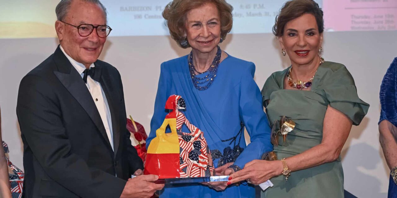 Frank Rainieri y su esposa reciben el Premio Reina Sofía