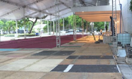 Comienzan los preparativos de la alfombrilla