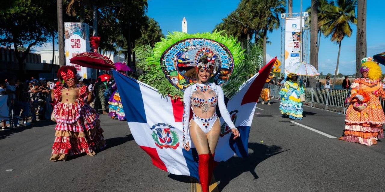 Delegación Bonao brilla en el Desfile del Carnaval Nacional con color y tradición