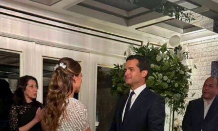 Omar Fernández se casa en una ceremonia íntima