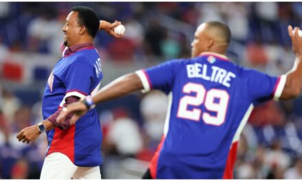 Ortiz, Beltré y Martínez realizan el primer pitcheo ceremonial por Dominicana | De Zaguero Minuto