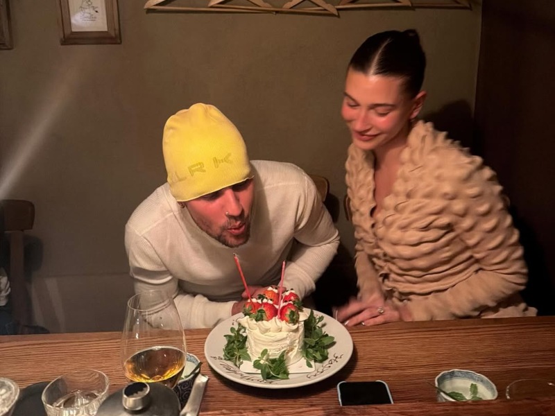 Justin Bieber celebra 32 abriles con íntima reunión conocido