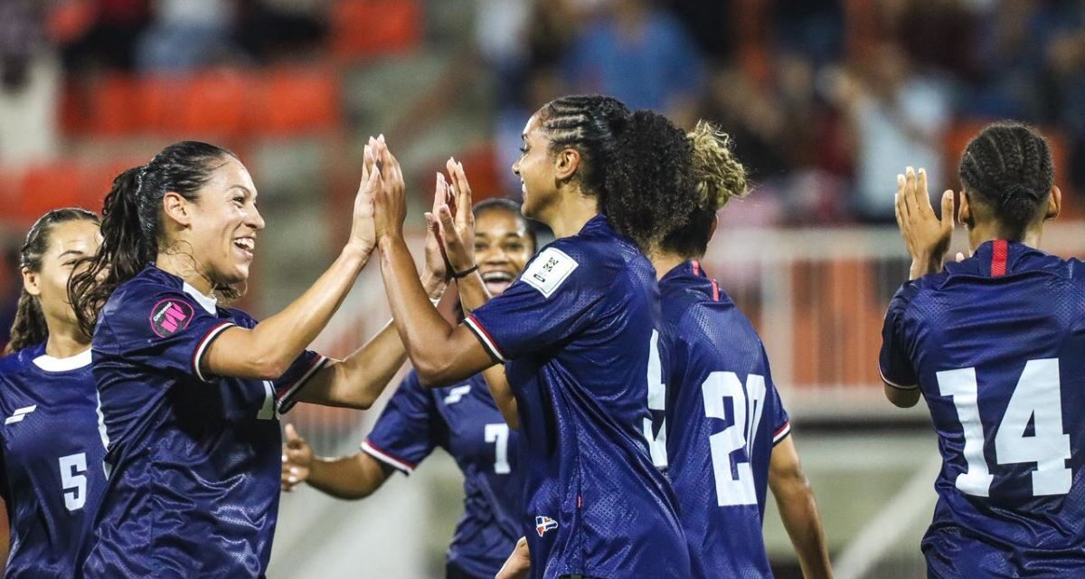 Dominicana goleó en su ruta en torno a el Mundial FIFA Femenino Brasil 2027