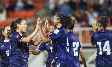 Dominicana goleó en su ruta en torno a el Mundial FIFA Femenino Brasil 2027
