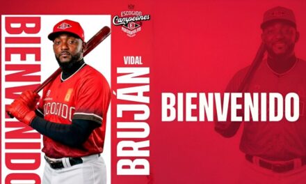 Vidal Brujan llega en cambio al Escogido