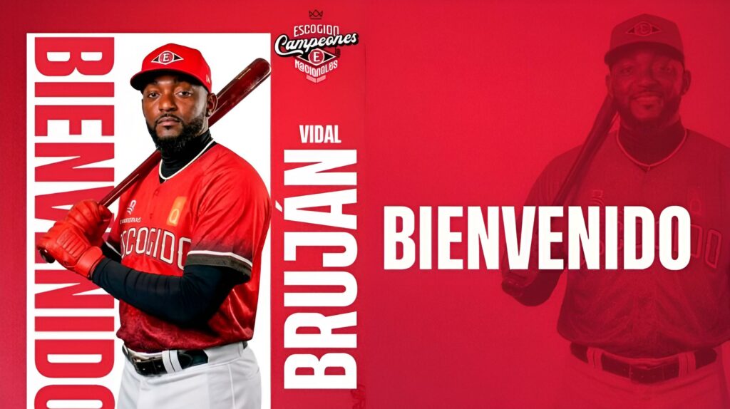 Vidal Brujan llega en cambio al Escogido