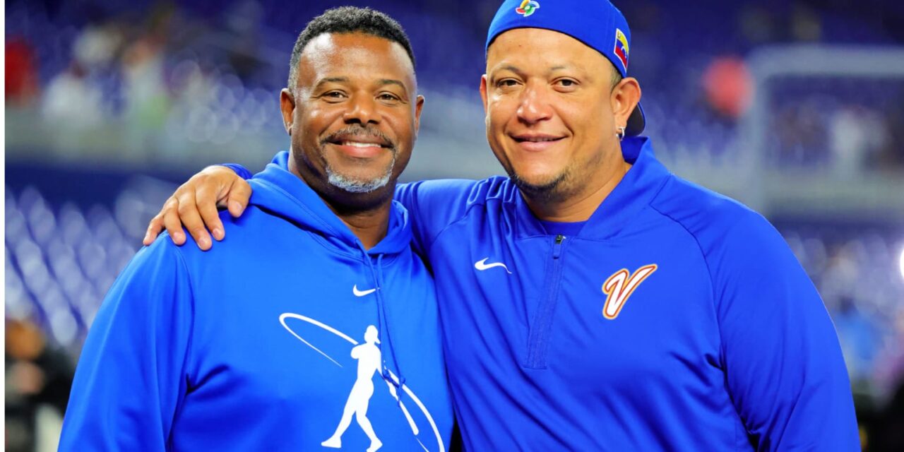 Griffey y Miguel hacen los pitcheos ceremoniales en final Clásico Mundial