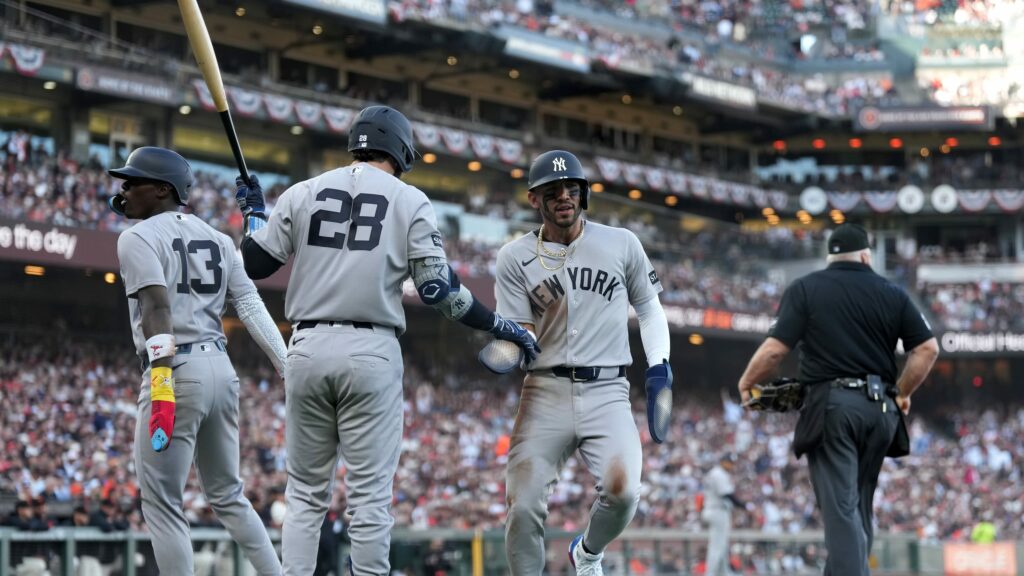 Yankees brillan en la Opening Night con blanqueada en San Francisco