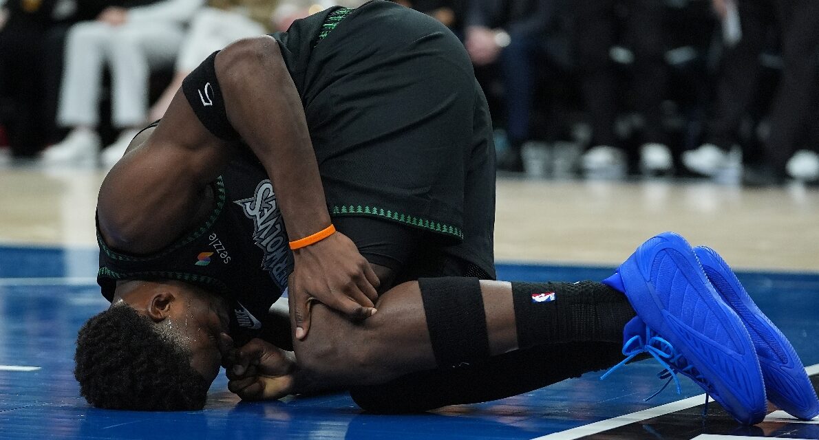 Anthony Edwards no tiene daños en la rodilla