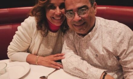 Gilberto Santa Rosa y Alexandra Malagón celebran 13 abriles