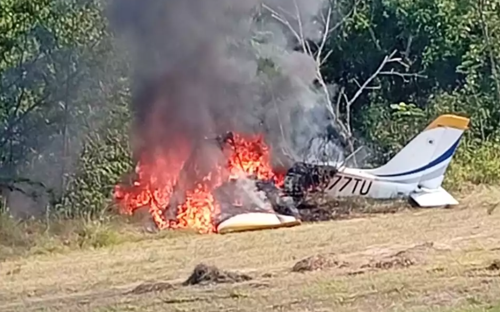 Avioneta se suerte en Base Aérea de Dajabón