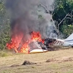 Avioneta se suerte en Base Aérea de Dajabón