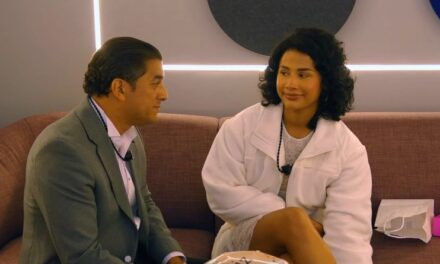 El padre de Karla Álvarez la sorprende en Planeta Alofoke