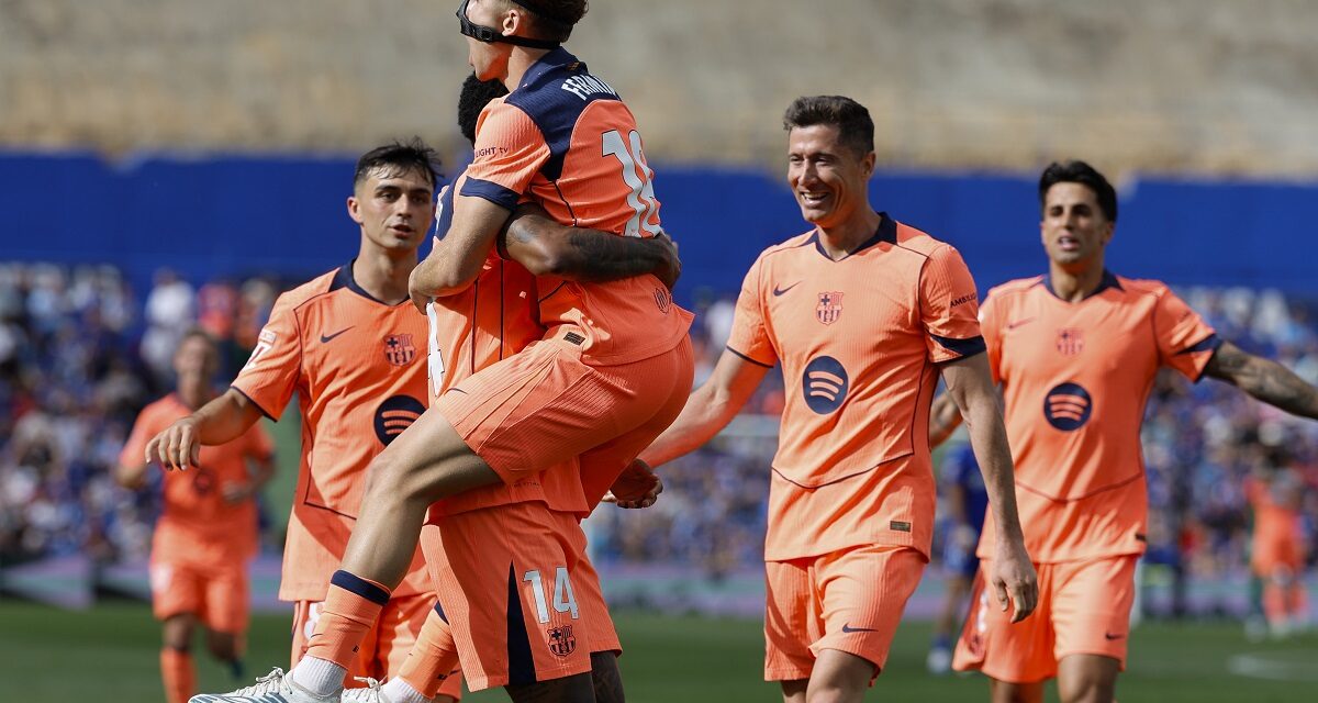 Barcelona se acerca al título de La Liga con trofeo sin el contuso Yamal