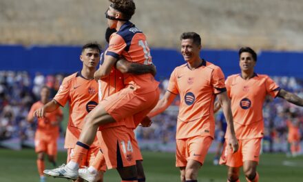 Barcelona se acerca al título de La Liga con trofeo sin el contuso Yamal