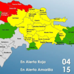 El mal tiempo mantiene en alerta roja a cuatro provincias de República Dominicana