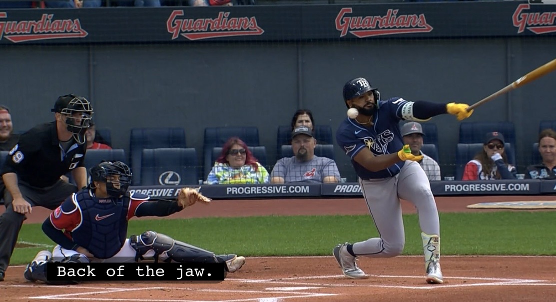 Golpe que sufrió Junior Caminero en la mandíbula no es de “gravedad”