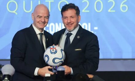 Conmebol respalda continuidad de Infantino y le pide despabilarse un nuevo mandato en la FIFA | De Extremo Minuto