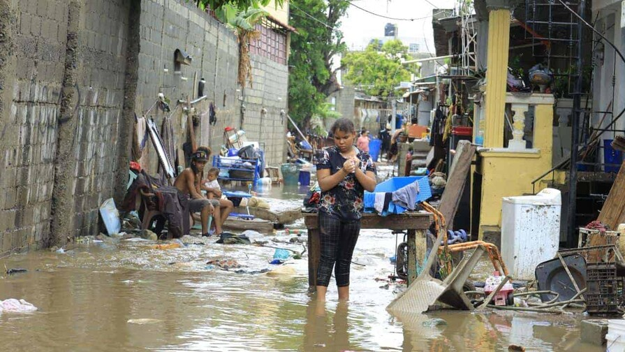 República Dominicana ha tenido dos eventos hidrometeorológicos por año en la última período