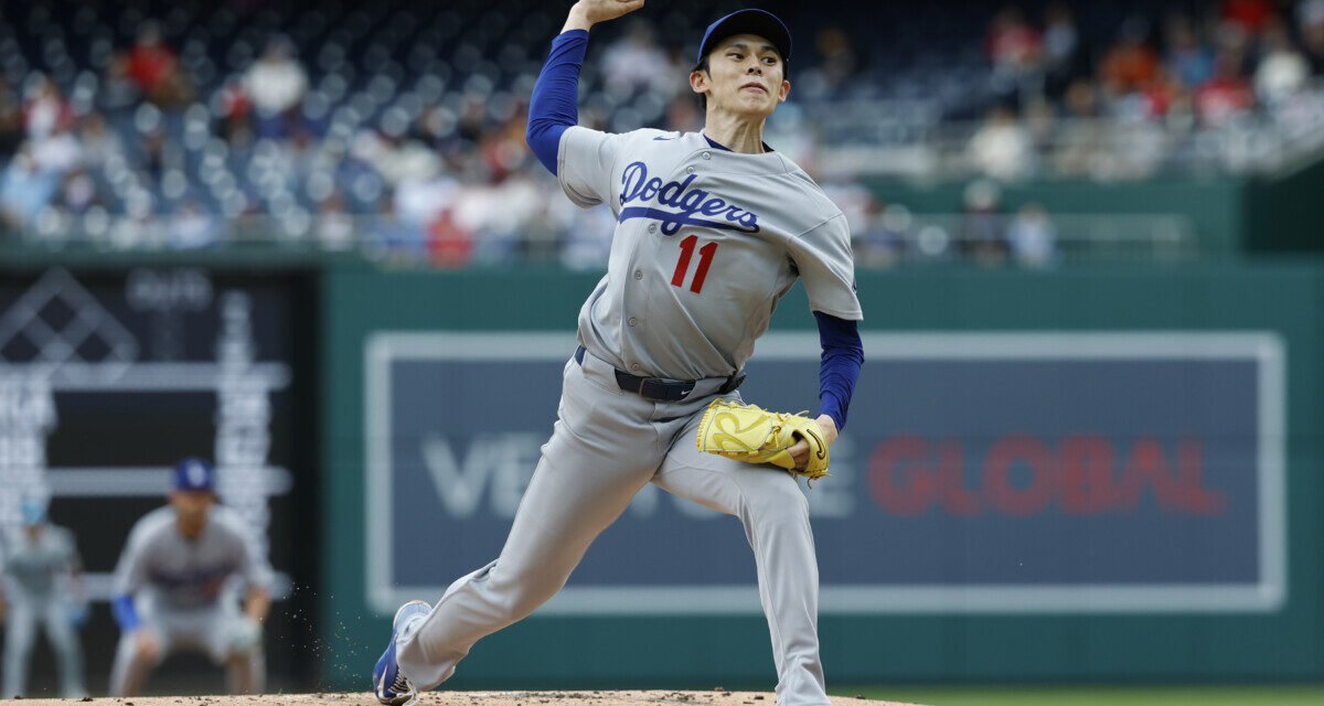 Dodgers remontan tras salida complicada de Roki Sasaki y completan barrida en Washington | De Extremo Minuto