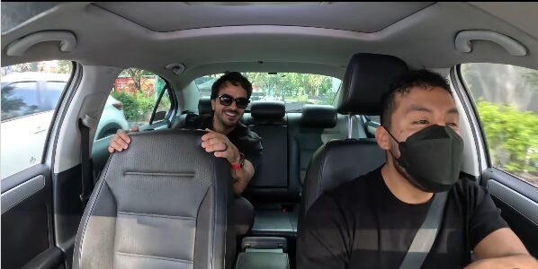 Conductor de Didi se emociona al transportar a Luis Fonsi