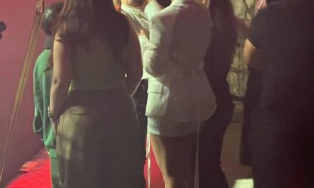 Ángela Aguilar fue panorámica disfrutando del concierto de su cónyuge, Christian Nodal en RD